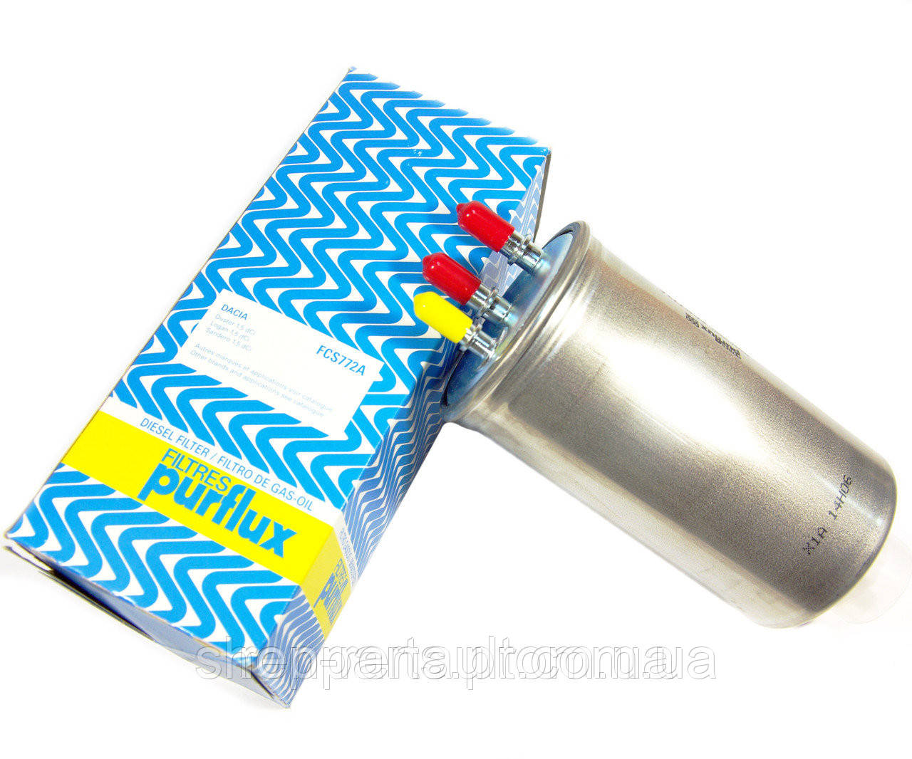 Purflux FCS772A - Фільтр паливний (дизель) EURO IV K9K 1.5dci Logan, Duster, Sandero