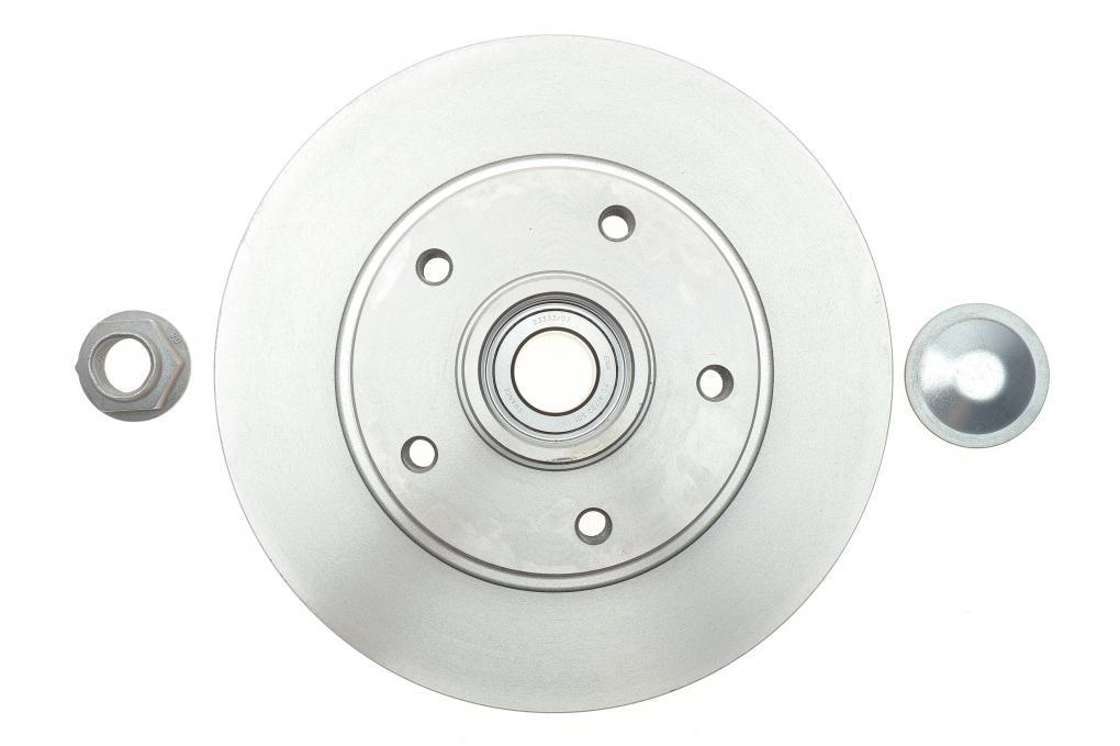 Диск гальмівний (задній) Renault Megane 08- (260x8) +ABS SNR KF155.110U UA61, фото 1