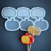 Силіконовий молд "Гарбуз — брязкальце"