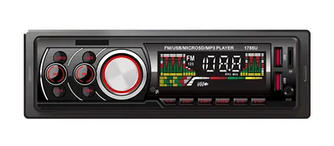 Автомагнітола 1 DIN 1785 з Bluetooth, 4 виходами, USB, SD, FM та Євророз'ємом