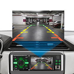 Автомагнітола 1 DIN 4052 з 4-дюймовим Екраном, MP5, Bluetooth та Євророз'ємом