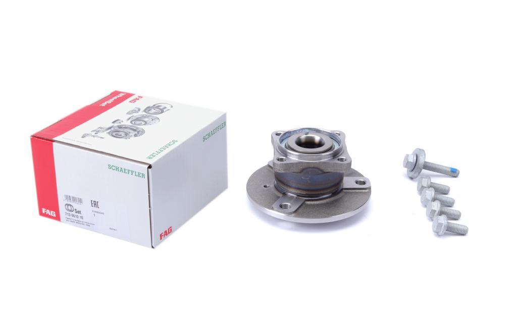 Підшипник маточини (задньої) Smart ForTwo 04- FAG 713 6610 10 UA61, фото 1