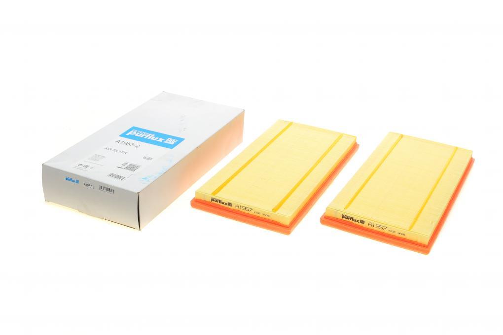 Фільтр повітряний MB C-class (W204)/ E-class (W211/W212) 06- (к-кт) PURFLUX A1957-2 UA61, фото 1