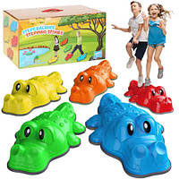 Набір балансирів для дітей Крокодили 6шт Балансувальні фігури