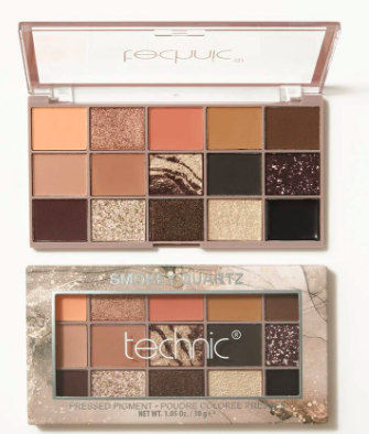 TECHNIC палетка тіней для повік Smokey Quartz 30г, фото 1