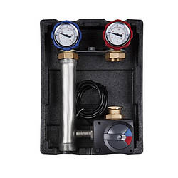 Насосна група Icma 1/2х1" під'єднання праворуч, без насоса NoR001