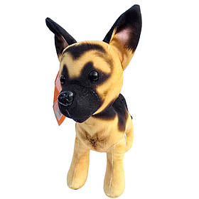 Іграшка м`яка собака Німецька вівчарка плюш Україна Копиця 23*10*20см (00120-68)