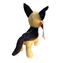 Іграшка м`яка собака Німецька вівчарка плюш Україна Копиця 23*10*20см (00120-68), фото 2