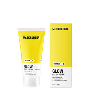 Висвітлювальний крем для обличчя Mr.SCRUBBER Glow Vitamin C зі стабільним вітаміном С 50 ml