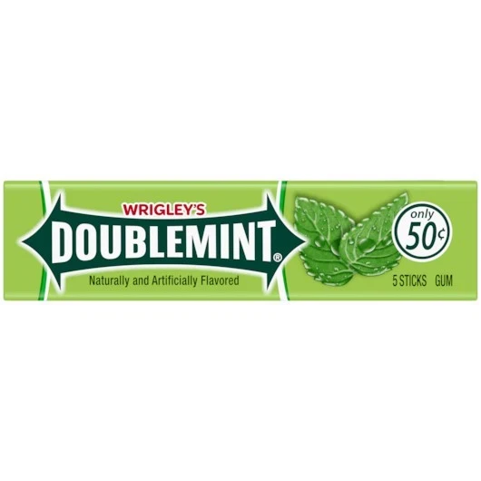 Жувальна гумка Wrigley's Doublemint 5 stick (5 пластинок)