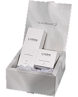 Набір "Все буде добре" LAGOM ( Cellup PH Cure Foam Cleanser 120ml + White Kaolin Mud Mask 110ml)