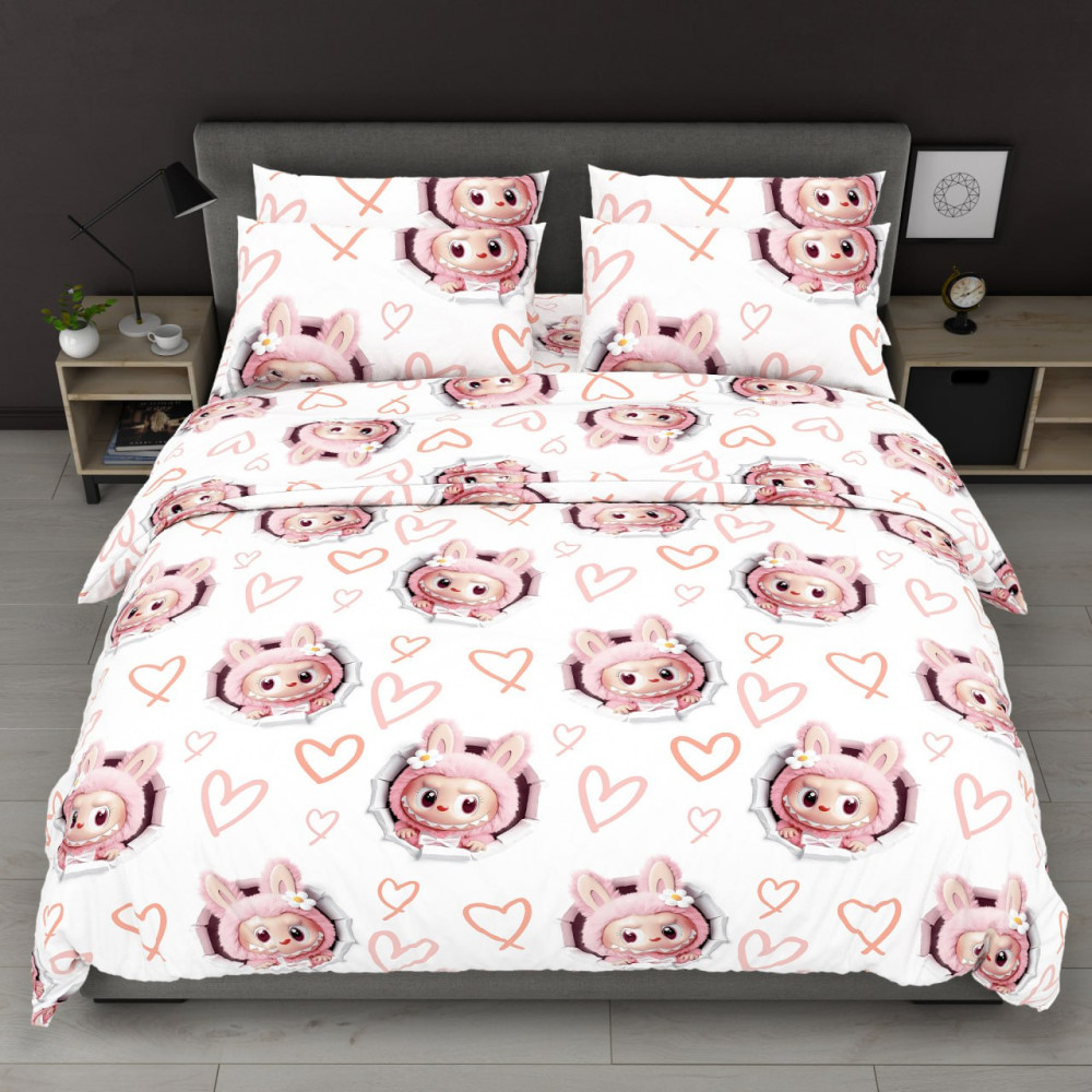 Постільна білизна, Бязь Gold, Євро комплект, фото 1