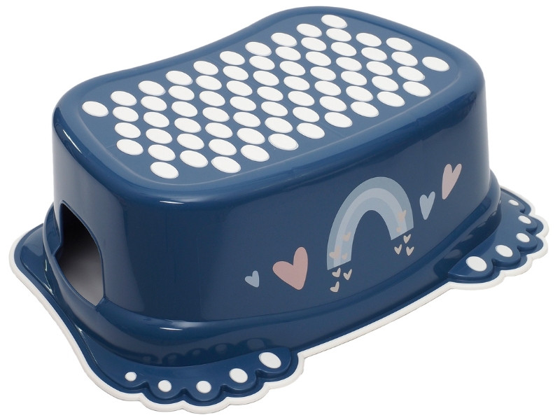 Дитячі антиковзкі сходинки у ванну METEO navy