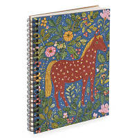 Блокнот Sketchbook (прямокут.) Кінь та квіти