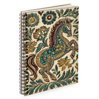 Блокнот Sketchbook (прямокут.) Кінь. Косівський мотив