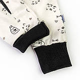 Чоловічок для немовлят з начосом на блискавці Milk, фото 4