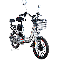 Велосипед з електроприводом 20" CTB СROSSRIDE EXPRESS 60B 15А*ч-50км запас ходу 500Вт сірий