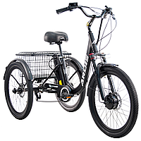 Велосипед триколісний з електроприводом Ardis 24 CTB ST "Charge" 350W 48V/13 Ah-45км запас ходу