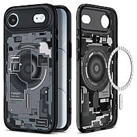 Чохол Spigen для iPhone 17 Air - Ultra Hybrid MAG, Zero One, Black (ACS10320)