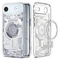 Чохол Spigen для iPhone 17 Air - Ultra Hybrid MAG, Zero One, White (ACS10318)