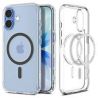 Чохол Spigen для iPhone 17 - Ultra Hybrid MAG, Clear / Graphite (ACS10381)