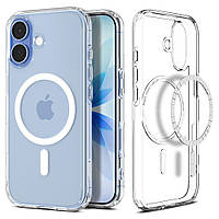 Чохол Spigen для iPhone 17 - Ultra Hybrid MAG, Clear/White (ACS10380)