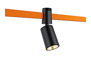 Світильник трековий спот 48V 15W 4000K кут 24° чорний