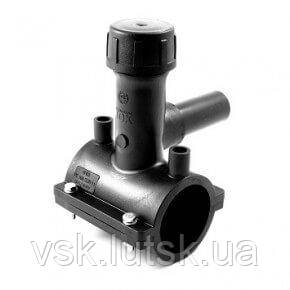 Трійник сідловий терморез. D 160/63 ПЕ 100 (+GF+), фото 1