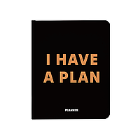 Планер «I HAVE A PLAN» чорний