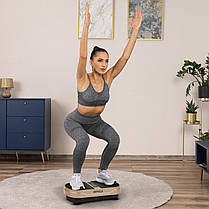 Вібраційна платформа GYMTEK XP300 золотистий, фото 3