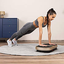 Вібраційна платформа GYMTEK XP300 золотистий, фото 5
