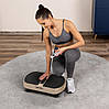 Вібраційна платформа GYMTEK XP300 золотистий, фото 8