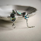 Срібний браслет Proba з містик топазом, вага виробу 15,49 г (2190783) 1720 розмір, фото 2