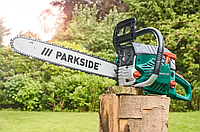 Бензопила PARKSIDE PBKS 53 A2 Пила цепная шина 45см 2кВт Бэнзиновая пила цепная с регулируемой мощностью