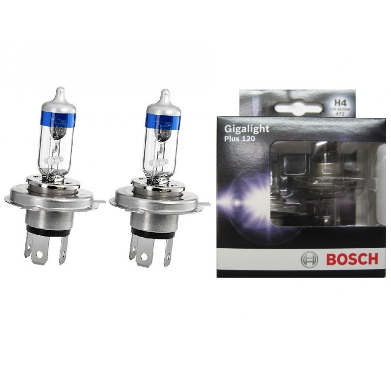 Автолампа Bosch Gigalight Plus 120 H4 2 шт (1987301106) - фото 2 - id-p489963814