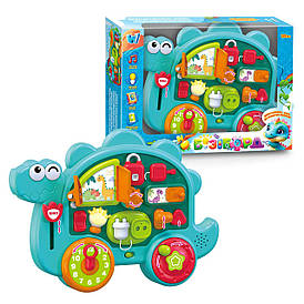 Бізіборд 72024 "WToys", ОЗВУЧУВАННЯ УКРАЇНСЬКОЮ МОВОЮ, 15 казок, 15 пісень, 15 загадок, 15 скоромовок, звуки, підсвічування