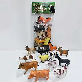 Набір тварин 7-012 12 фігурок тварин, пластикові