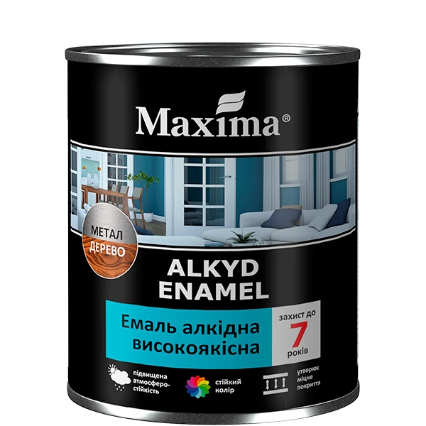 Емаль алкідна високоякісна Maxima бежевий 2.3 кг