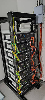 Стійка для акумуляторів Pylontech US5000 8шт., чорна