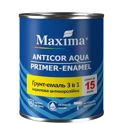 Ґрунт-емаль 3 в 1 Anticor Aqua Maxima зелений 2.7 кг, фото 1