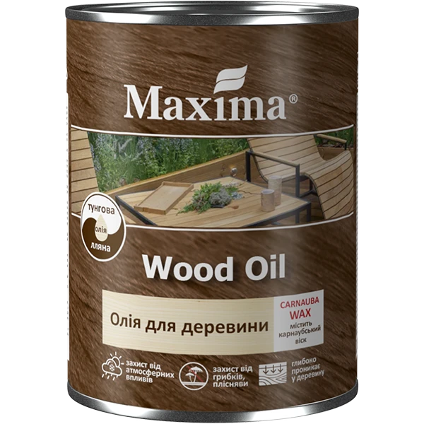 Олія для деревини Maxima золотий дуб 0.65 кг