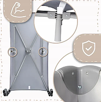 Дорожнє дитяче ліжечко складний манеж Malplay 65.5 x 125см, фото 5