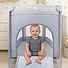 Дорожнє дитяче ліжечко складний манеж Malplay 65.5 x 125см, фото 8