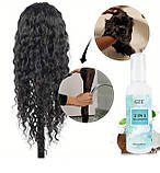 Шампунь GZE 2в1 для синтетичних перук для об'єму розплутування збереження кольору та м'якості 100 мл, фото 2