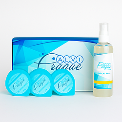Препарати для карбокситерапії Alvi Pragu Набір косметики для апаратів карбокситерапії "Bright AHA" 150мл/6г