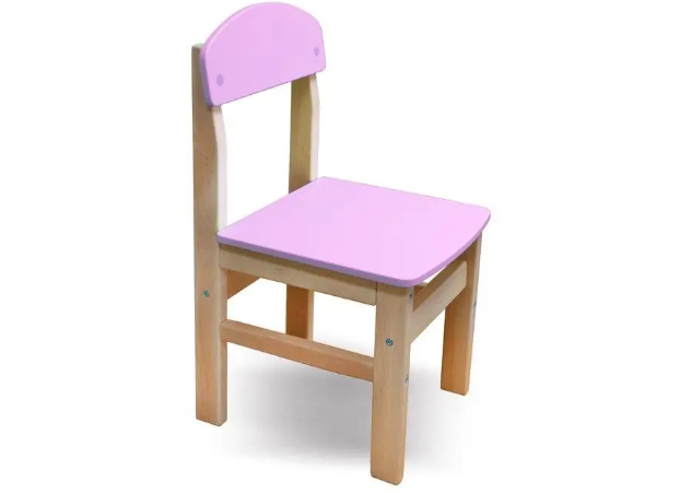 Дитячий стільчик "Вуди", колір рожевий.