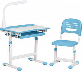 Дитяча парта зі стільцем FunDesk Cantare Blue