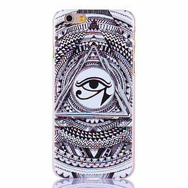 Чохол силіконовий бампер для Iphone SE з малюнком всевидюче око