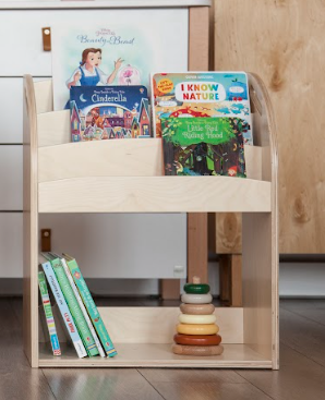 Поличка для книг монтесорі маленька