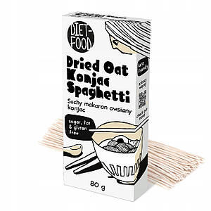 Сухі спагеті конжаку 80 г дієтичне харчування